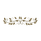 Brushed Gold Over The Door Metal Wall Decor