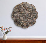 18" X 18" Brown Metal Novelty