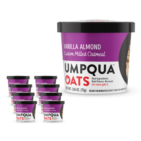 UMPQ VAN ALMND OATS CUP ( 8 X 2.65 OZ   )
