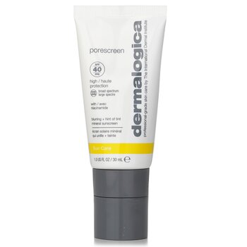 Porescreen Mineral Sunscreen SPF40 - 30ml/1oz