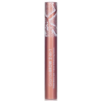 GrandeBROW 2 in 1 Tinted Brow Gel + Brow Enhancing Serum - # Dark - 3.5ml/0.12oz