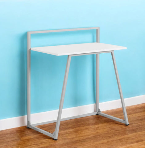 30" White and Gray Computer Desk