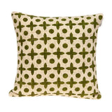 8' Artichoke Green Red Black Pink And Brown Round Floral Washable Indoor Outdoor Area Rug