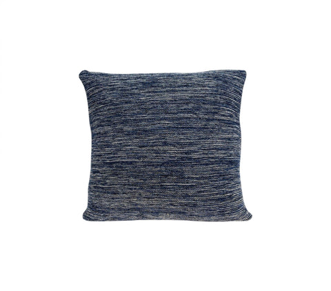 8' X 10' Denim Blue And Sky Blue Nautical Washable Indoor Outdoor Area Rug
