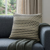 20" X 7" X 20" Elegant Transitional Tan Cotton Pillow Cover With Poly Insert