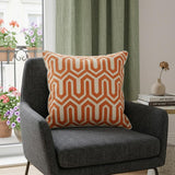 20" X 7" X 20" Transitional Multicolored Pillow Cover With Poly Insert