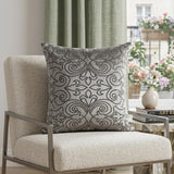 20" X 6" X 14" Transitional Champagne Pillow Cover With Poly Insert