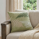 20" X 6" X 14" Tropical Green Pillow Cover With Poly Insert
