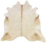 5' X 6' Natural Cowhide Handmade Area Rug