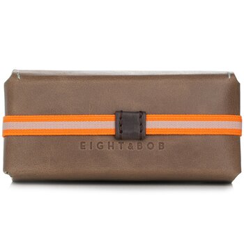 Fragrance Leather Case - # Pearl Grey (For 30ml) - 1pc