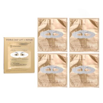 DermInfusions Lift + Repair Eye Mask - 4pcs