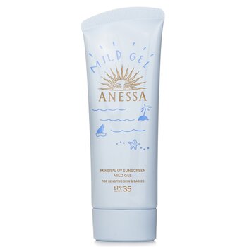Mineral UV Sunscreen Mild Gel SPF35 For Sensitive Skin & Babies - 90g