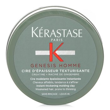 Genesis Homme Instant Thickening Molding Clay - 75ml/2.53oz