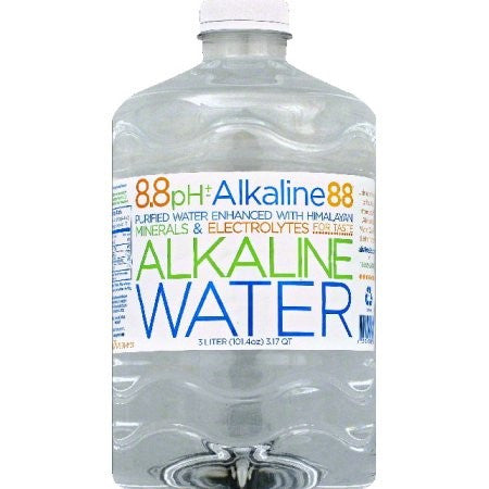 ALK88 ALKALINE 8.8PH WTR ( 4 X 3 LTR  )