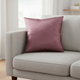 18" X 18" Pink Polyester Zippered Pillow