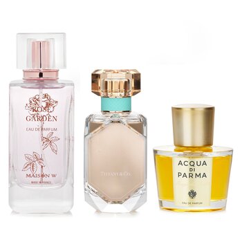 Maison W x Acqua Di Parma x Tiffany & Co.-Rose & Magnolia Nobile Eau De Parfum Spray Bundle - 3pcs