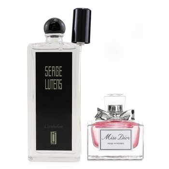 Serge Lutens L'Orpheline Eau De Parfum Spray X Christian Dior Miss Dior Rose N'Roses Eau De Toilette - 2pcs