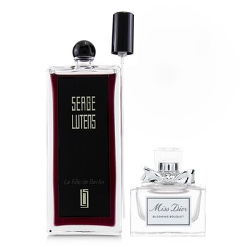 Serge Lutens La Fille De Berlin Eau De Parfum Spray X Christian Dior Miss Dior Blooming Bouquet Eau De Toilette Spray - 2pcs
