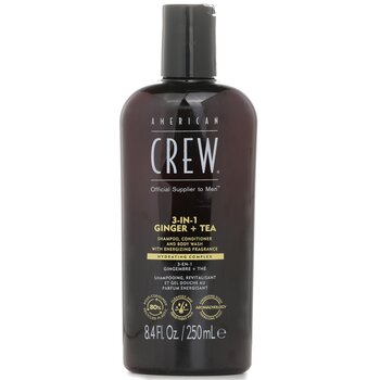3-in-1 Ginger + Tea Shampoo, Conditioner And Body Wash - 250ml/8.4oz