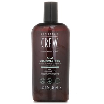 3-in-1 Chamomile + Pine Shampoo, Conditioner And Body Wash - 450ml/15.2oz