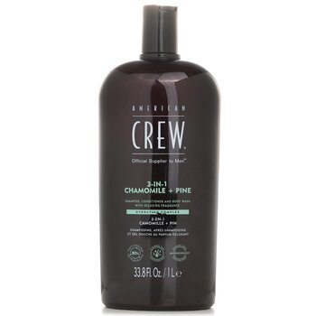3-in-1 Chamomile + Pine Shampoo,  Conditioner And Body Wash - 1000ml/33.8oz