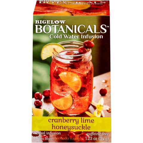 BBOT TEA CRANBERRY LIME ( 6 X 18 BAG  )