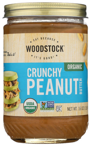 Woodstock Crunchy Peanut Butter (12x16 Oz)