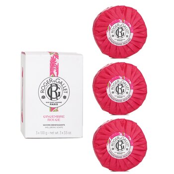 Gingembre Rouge Wellbeing Soaps Box - 100gx3