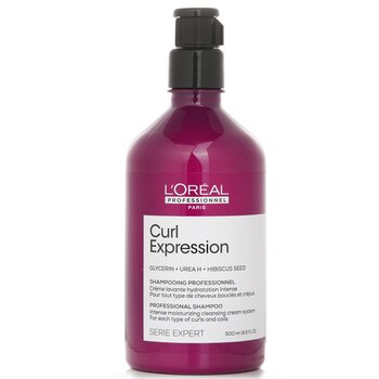 Serie Expert Curl Expression Glycerin + Urea H + Hibiscus Seed Professional Shampoo - 500ml
