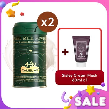 Camel MT Camel Milk Powder x2 + Sisley Black Rose Cream Mask - 3pcs