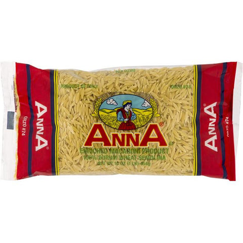 ANNA ORZO 74 PASTA ( 20 X 16 OZ   )