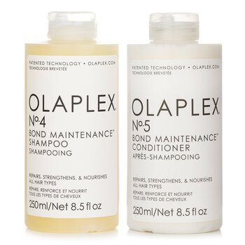 Hair Care Set: No. 4 Bond Maintenance Shampoo+Nº.5 Bond Maintenance Conditione - 2pcs