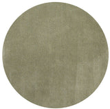 6' Sage Shag Hand Woven Round Rug