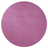 6' Hot Pink Hand Woven Round Rug