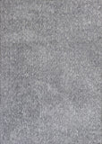5' X 7' Grey Heather Indoor Shag Rug