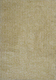 5' X 7' Yellow Shag Hand Woven Area Rug