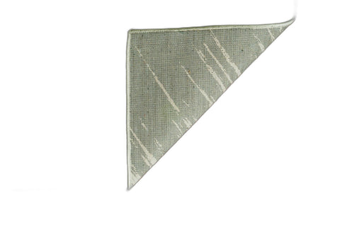 5' X 8' Silver And Gray Abstract Area Rug