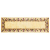 8' Ivory Wool Hand Tufted Runner Rug