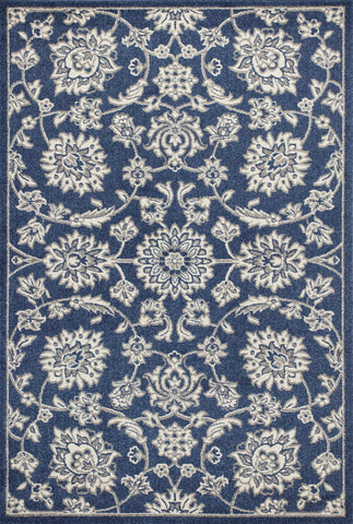 8' X 10' Black Ivory And Taupe Southwestern Washable Indoor Outdoor Area Rug