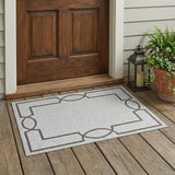 2' X 3' Ivory Indoor Outdoor Area Rug