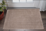 2' X 4' Beige Hand Woven Area Rug