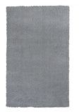 2' X 4' Gray Hand Woven Area Rug