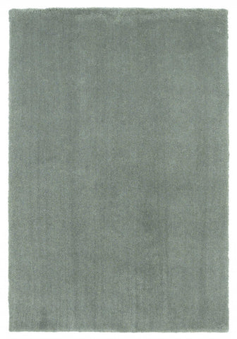 8' X 10' Green Black and Gray Abstract Washable Non Skid Indoor Outdoor Area Rug