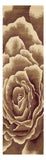 8' Ivory Brown And Red Floral Area Rug