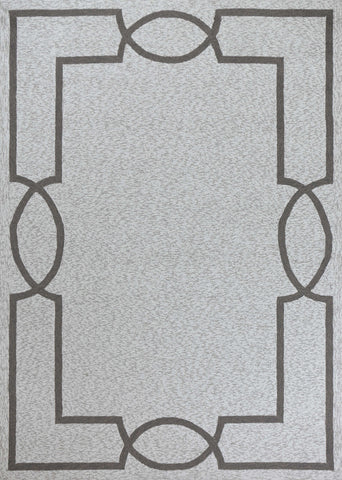 3' X 5' Ivory Indoor Outdoor Area Rug