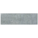 8' Blue Shag Hand Woven Runner Rug