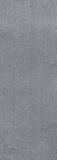 8' Gray Shag Hand Woven Runner Rug
