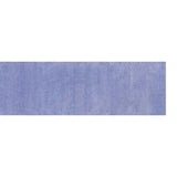 8' Purple Hand Woven Runner Rug