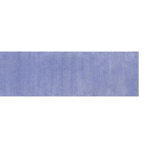 8' Purple Hand Woven Runner Rug