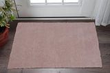 3' X 5' Pink Shag Hand Woven Area Rug